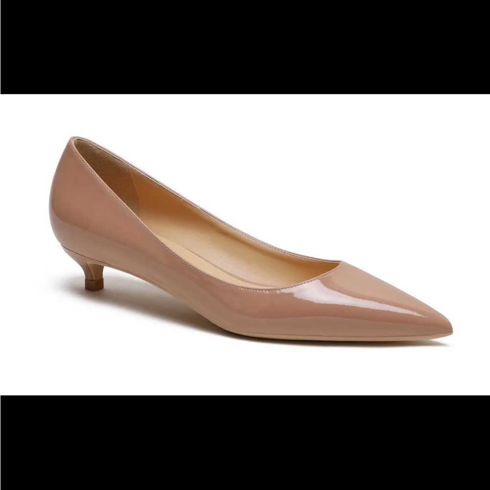 Kitten heels nude color size 9 women
